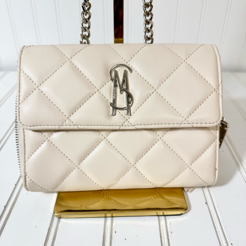 Steve Madden Bcarina Bone Bag‎ Crossbody Quilted Party